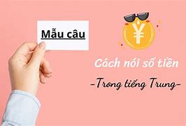 Cách Nói Tiền Trong Tiếng Trung