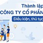 Điều Kiện Thành Lập Cty Cổ Phần