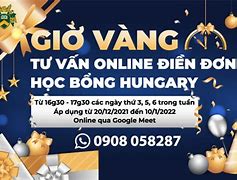 Học Bổng Chính Phủ Hungary 2021 Online Free